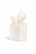 Abstract Couple Sculpted Candle