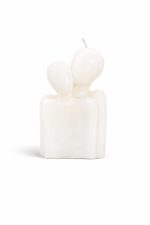 Abstract Couple Sculpted Candle - Image 2